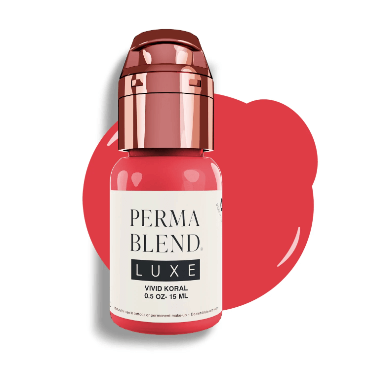  VIVID KORAL - PERMA BLEND LUXE Professional PMU & Tattoo Pigment Default Title Kallos